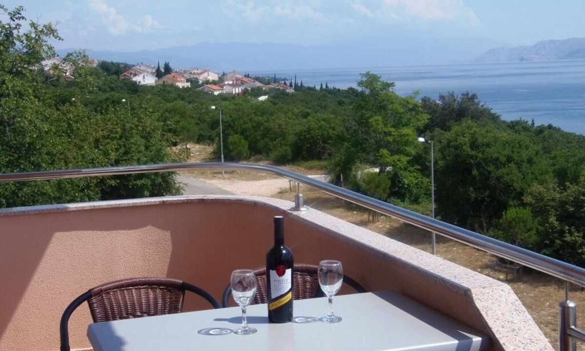 Dramalj Apartment | Apartment in Dramalj with Seaview, Balcony, Air condition, WIFI (4623-4)