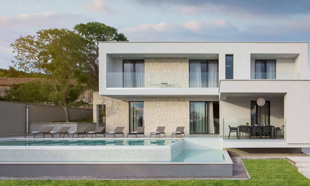 Viskovici Villa | Beautiful private villa for 6 people with A/C, WIFI, private pool, TV, terrace and pets allowed