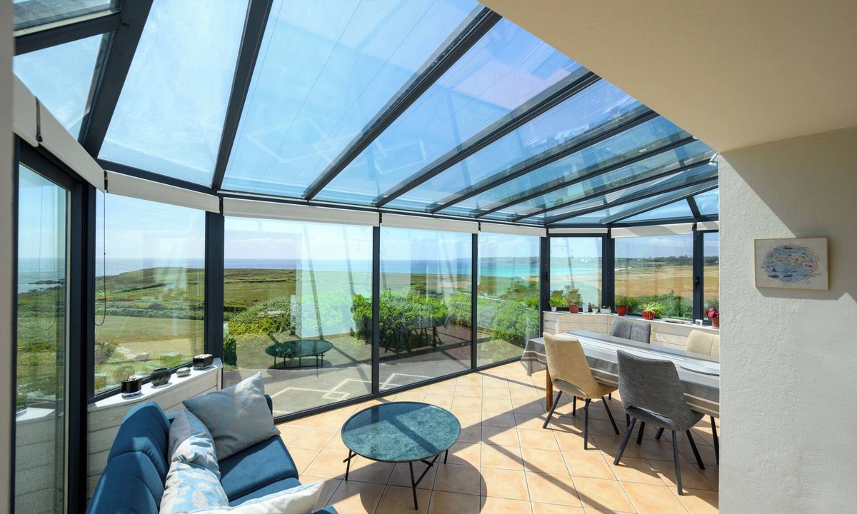 Esquibien Villa | Big house with panoramic view at the sea, direct beach