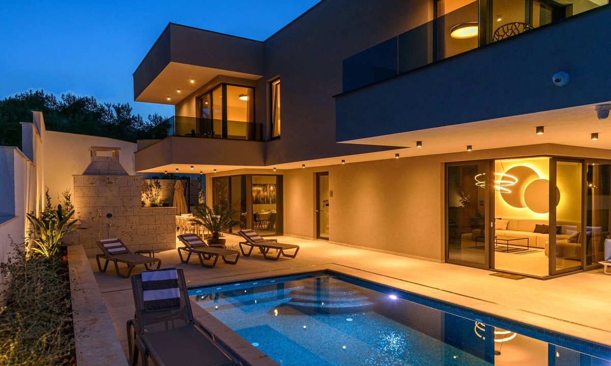 Marina Villa | By Trogir/Split, Luxury Villa Lucy Plum with beautiful outdoor pool