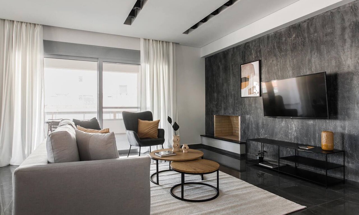 Palaio Faliro Condo | Elegant 3BR Apartment at Teal Faliro House
