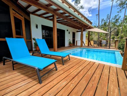 Blancaneau Villa | Elevated Off Grid Villa Private Pool waterfall