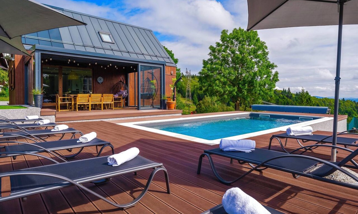 Ravna Gora House | Forest home with pool, sauna, and jacuzzi in the heart of Gorski Kotar.