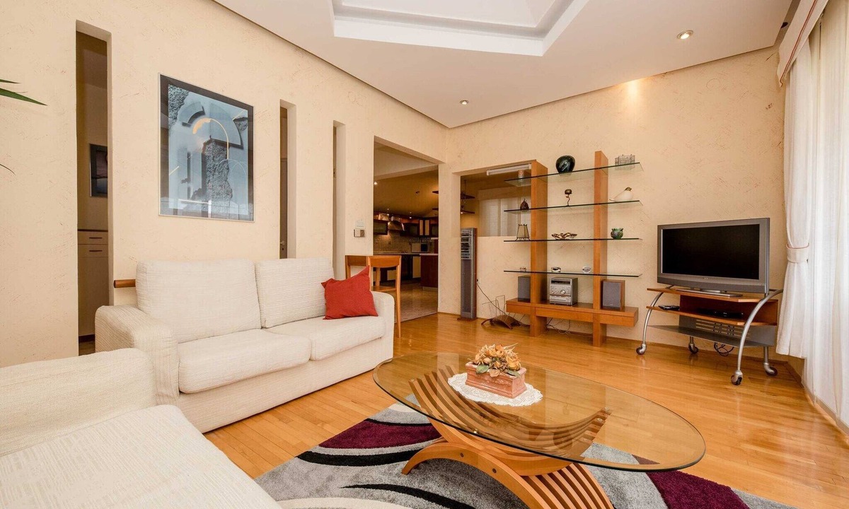Rab Town Apartment | Guest House Villa Anggela - Two Bedroom Apartment with Balcony and Sea View