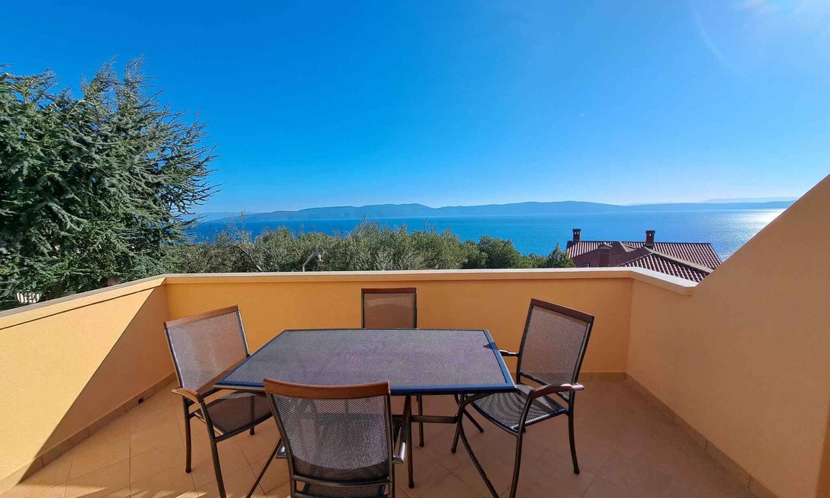 Ravni Apartment | Holiday apartment mit Meerblick