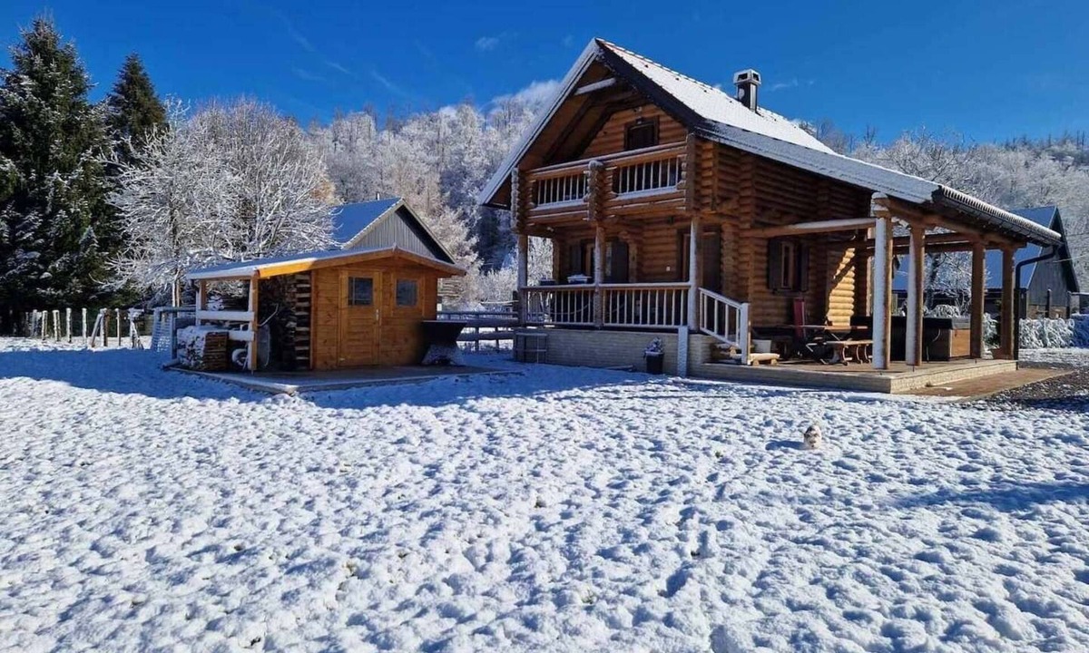 Fuzine House | Holiday home with hot tub Belo Selo, Gorski kotar (K-24979)