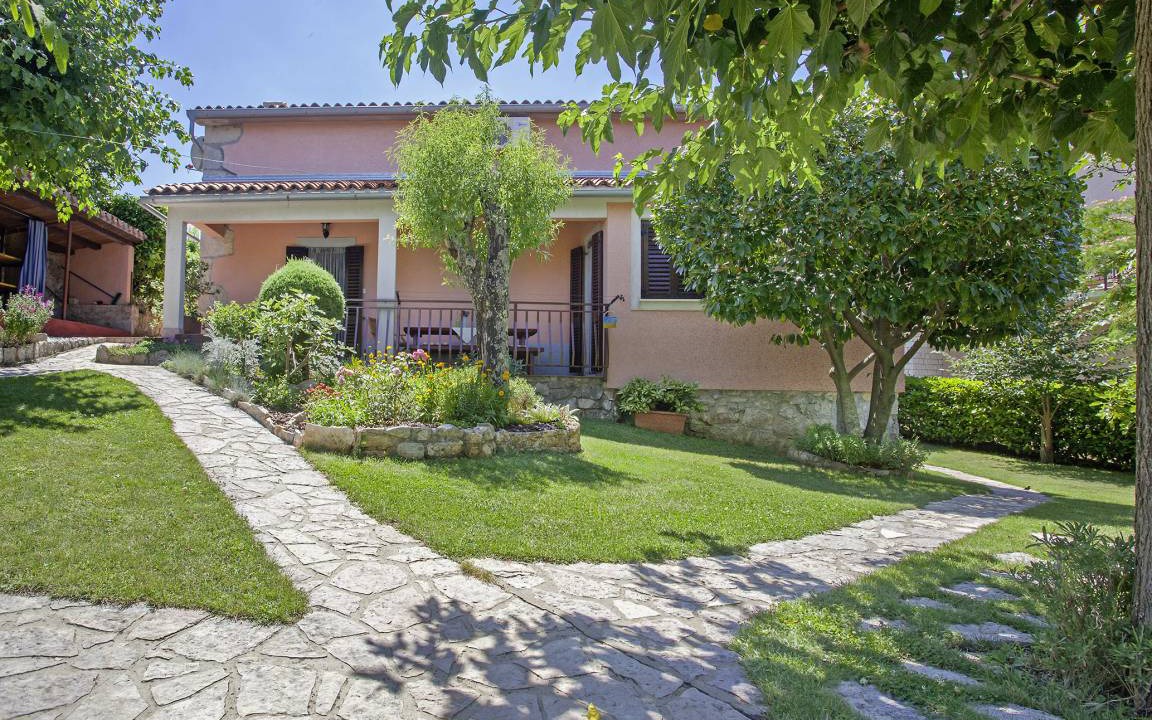 Sveta Marina House | Holiday house Katina lovely garden, sea view, 1.5 km to the beach