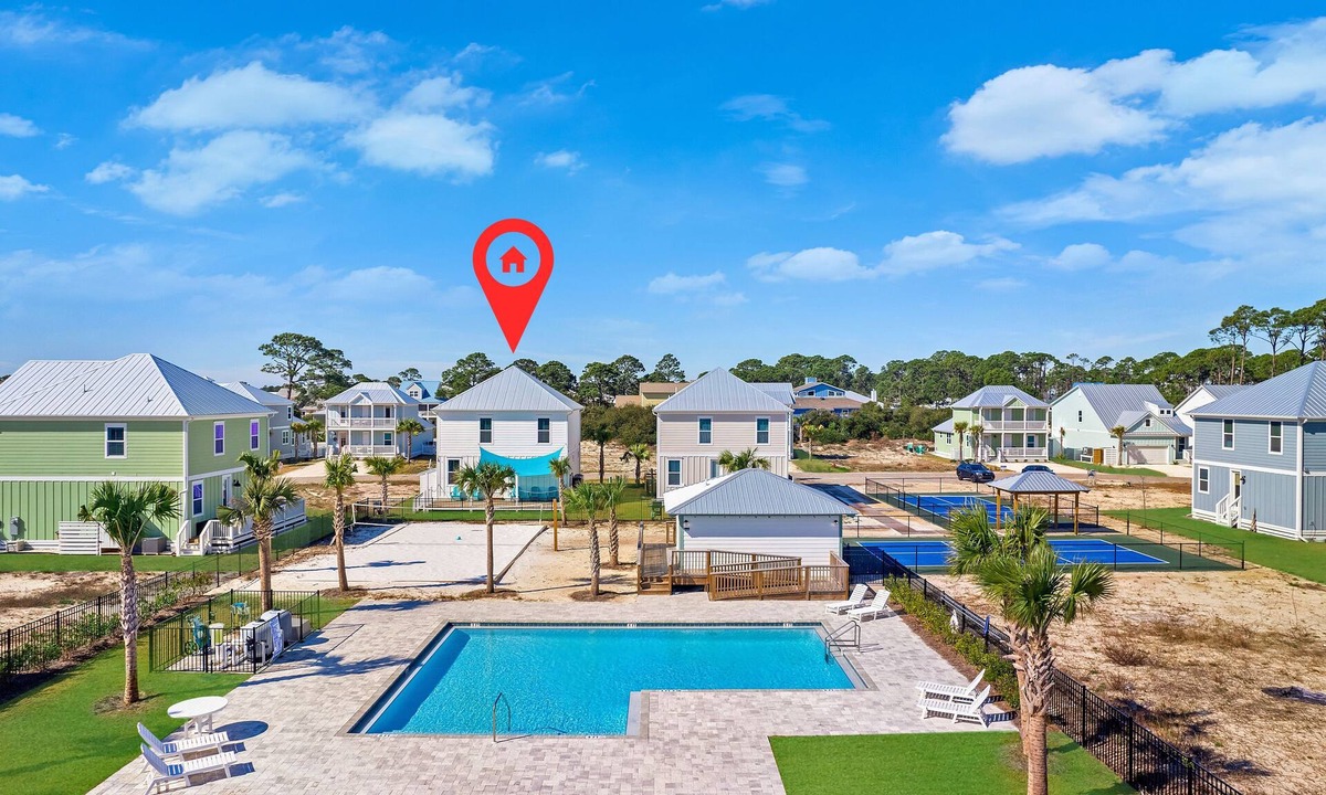 Cape San Blas House | Luxury 5 King Bedroom Beach House - All King Beds - Boardwalk to the Beach