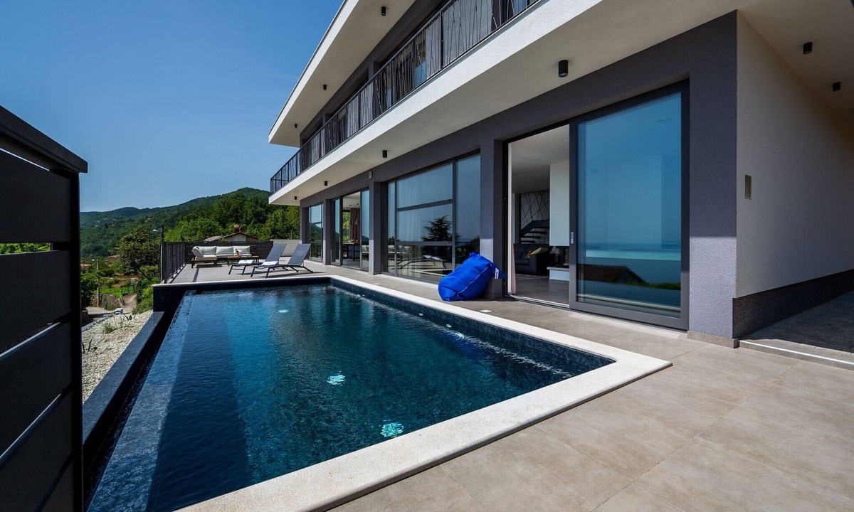 Poljane Villa | Luxury Villa The View in Opatija for 12 people with incredible sea view & wellness