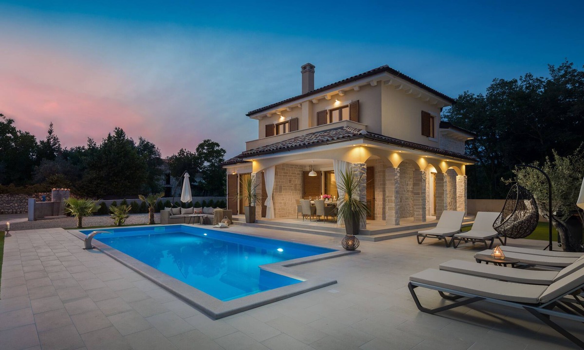 Polje Villa | New Luxury Villa Nikol - Krk Island