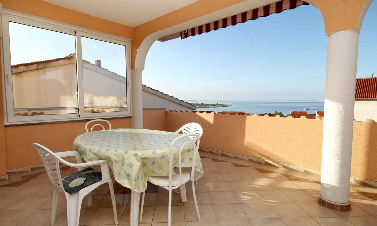 Novalja Apartment | One bedroom apartment with a swimming pool Novalja, Pag (A-9334-b)