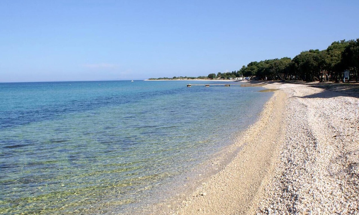 Novalja Apartment | One bedroom apartment with terrace and sea view Novalja, Pag (A-9335-a)