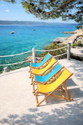 Marusici Apartment | Panorama sea view for 6, free parking at the house