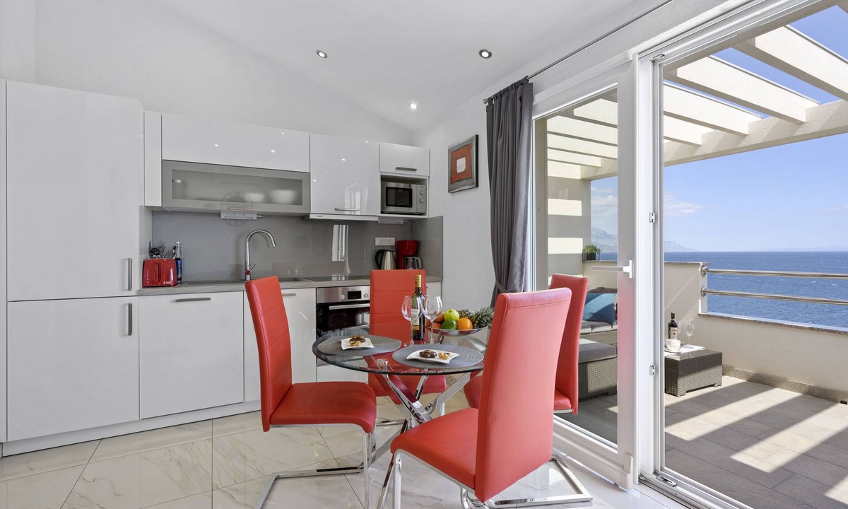 Mimice Apartment | Penthouse Filka-Coral apartment with top sea view
