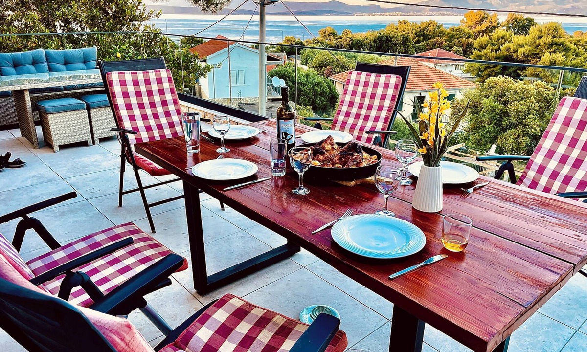 Rogac Apartment | Premium 2BR Sea-View Apartment with Huge 48m² Private Terrace – Rogač