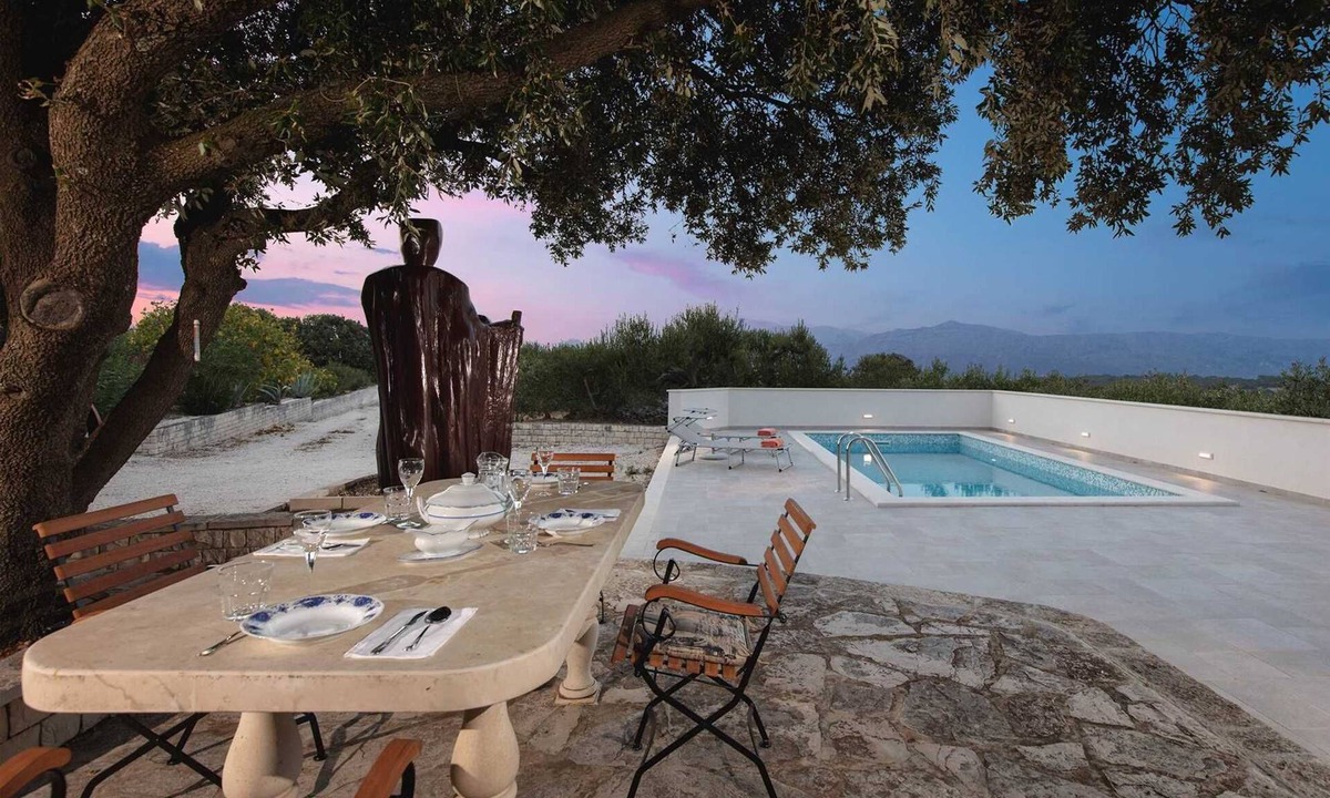 Praznica Villa | Secluded Villa Dubrava, Brač Island