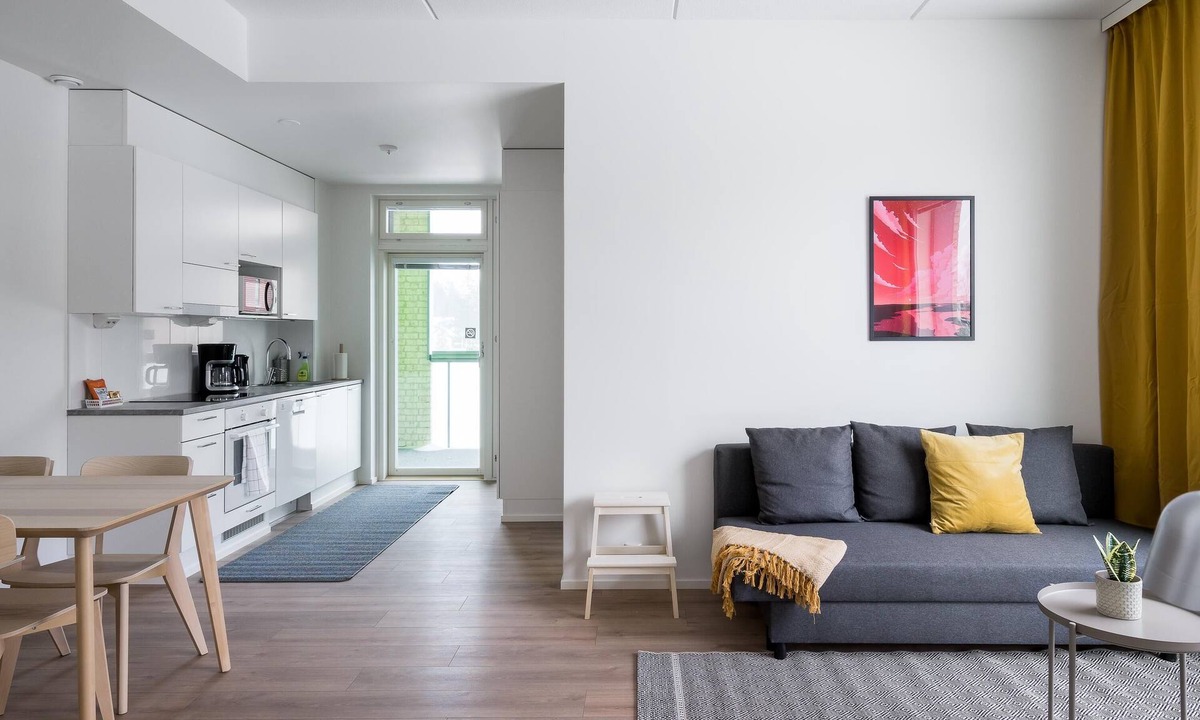 Jarvenpaa Apartment | Standard Apartment, 2 Bedrooms, Sauna & Balcony