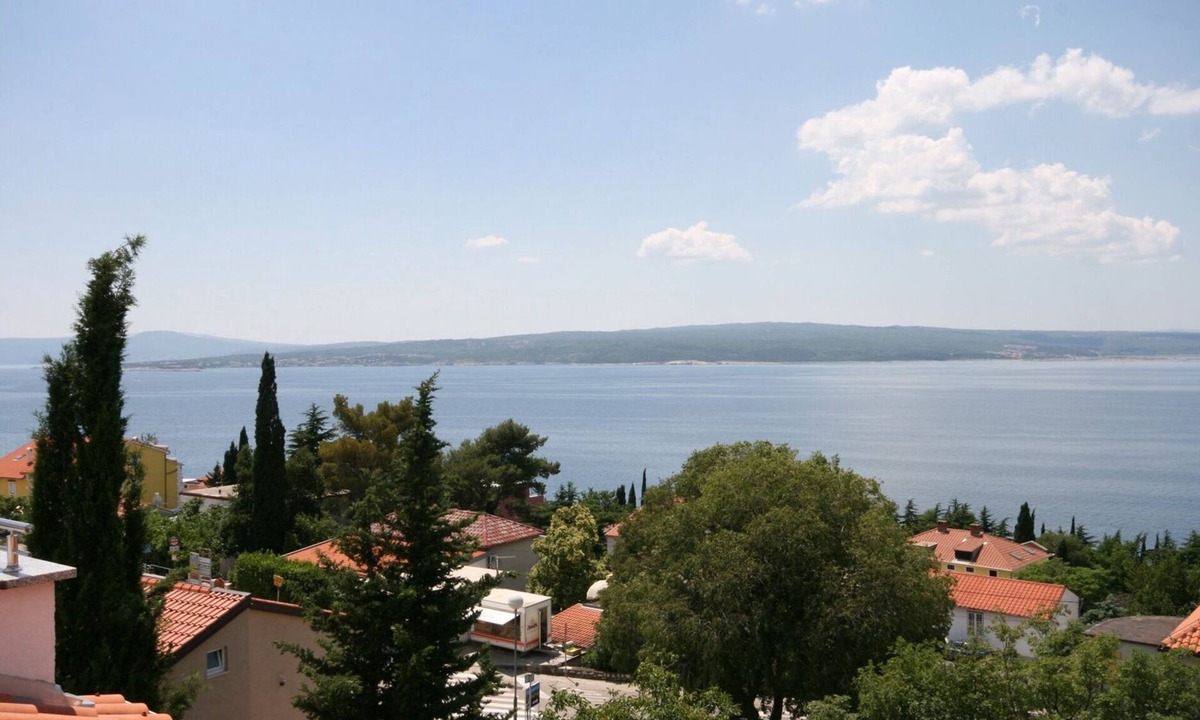 Dramalj Apartment | Studio flat with terrace and sea view Dramalj, Crikvenica (AS-5534-b)