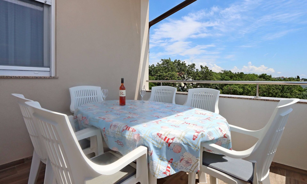 Potocnica Apartment | Two bedroom apartment with terrace and sea view Potočnica (Pag) (A-21446-a)
