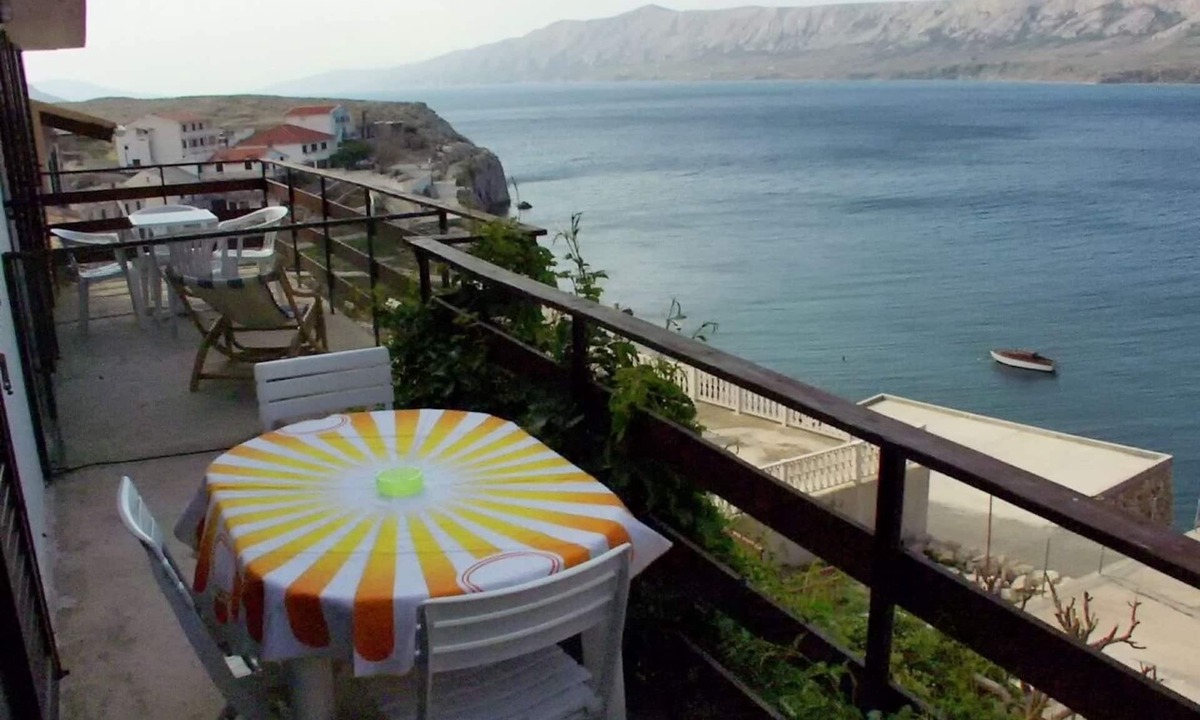 Zubovici Apartment | Two bedroom apartment with terrace and sea view Zubovići, Pag (A-241-a)