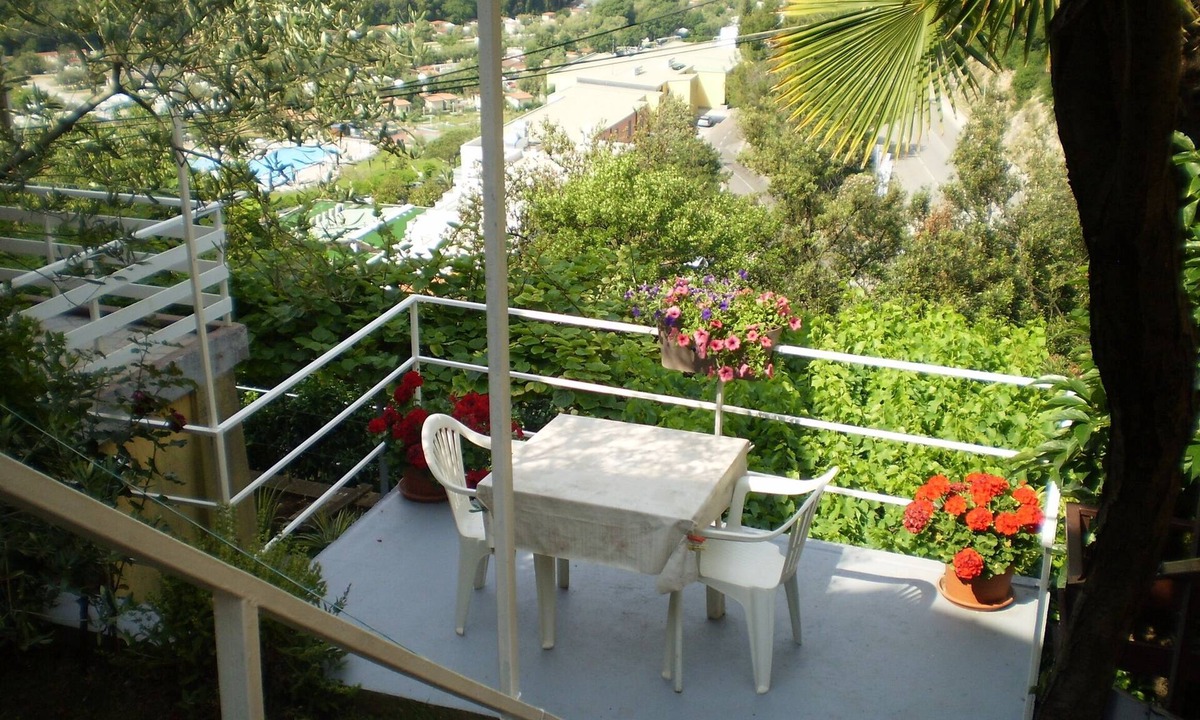 Rabac Apartment | Two bedroom apartment with terrace and sea view Rabac, Labin (A-6414-a)