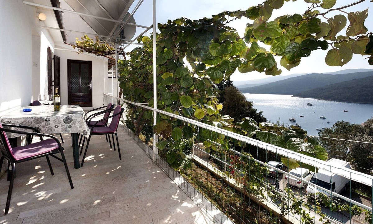 Rabac Apartment | Two bedroom apartment with terrace and sea view Rabac, Labin (A-7474-b)