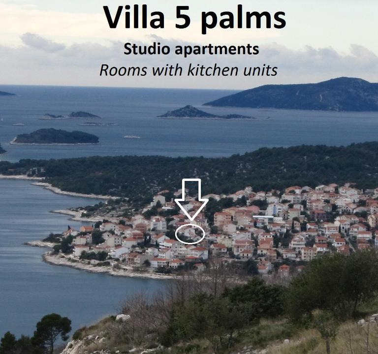 Okrug Gornji Apartment | Villa 5 palms