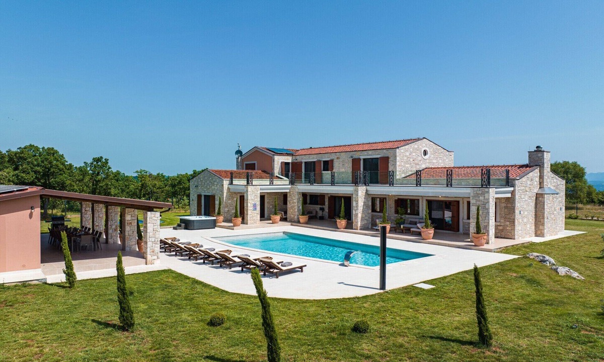 Hrboki Villa | Villa Antea with private pool. Istria, Hrboki.