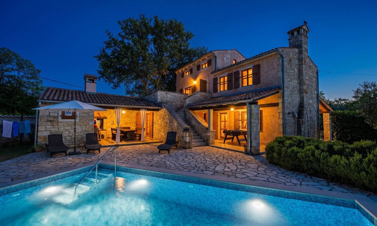 Divsici Villa | Villa Boduleri for 9 people in Central Istria with private pool & children playground