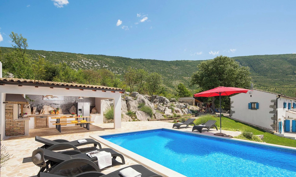 Krsan Villa | Villa Elia in Nova Vas - Haus für 8-10 Personen