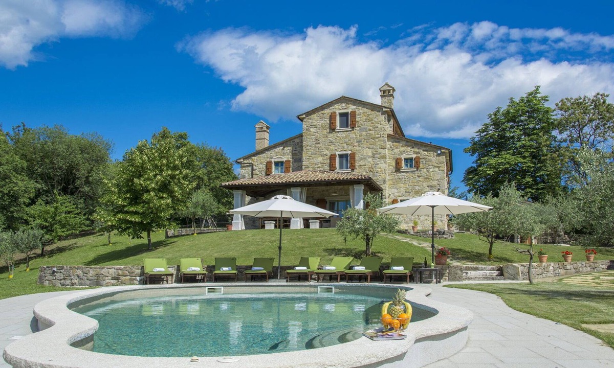 Boljun Villa | Villa Green Paradise with Pool