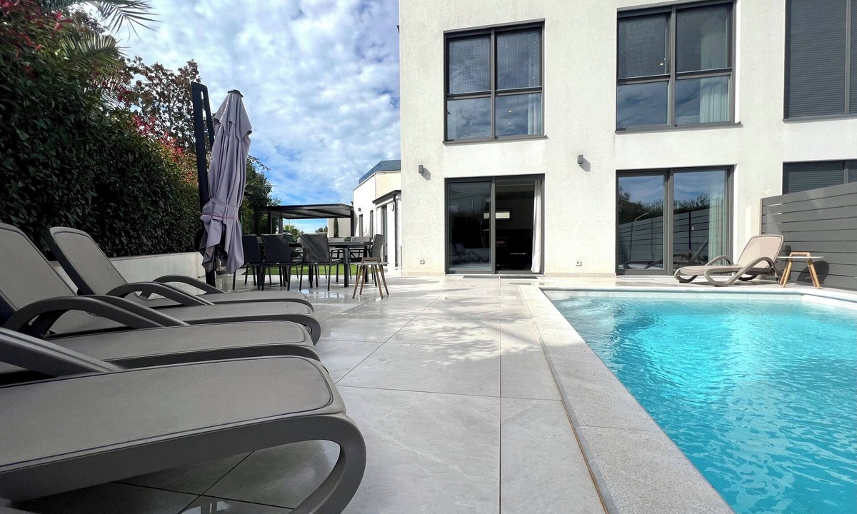 Banjole Villa | Villa JOKA with heated pool and large roof terrace near Pula
