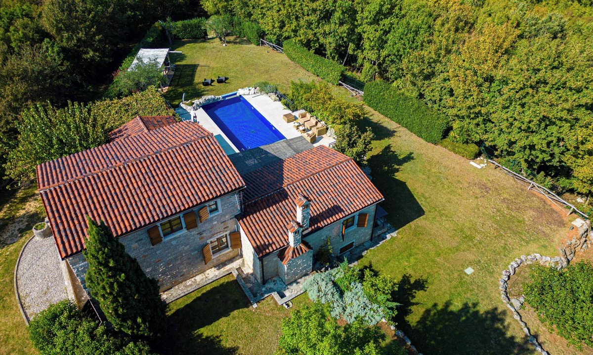 Sveti Bartol Villa | Villa Nonna Lucia in Kuberton - Haus für 6 Personen