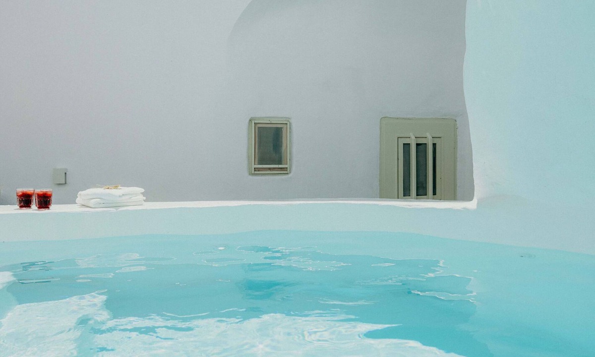 Megalochori Villa | "Villa Patitiri" cave house with private pool, Megalochori village, Santorini