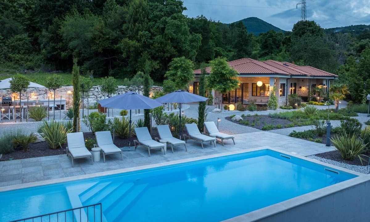 Poljane Villa | Villa St. Hedonist - Stunningly Beautiful Sea View Villa with Private Pool and Shallow Kids' Section