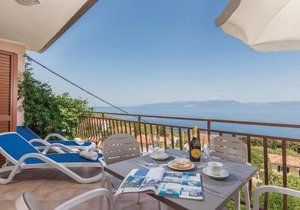 Nice Apartment In Labin With House Sea View