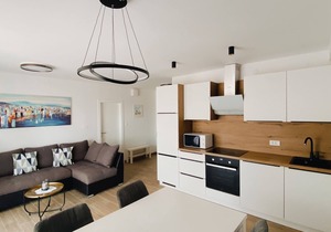 Two bedroom apartment with a swimming pool Povljana, Pag (A-244-d)