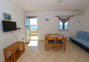 Two bedroom apartment near beach Kustići (Pag) (A-4086-a)