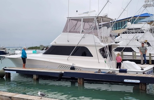 South Padre Island Boat Rental | 47’ Viking yacht