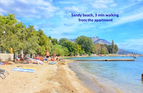 Omis Apartment | A2 - apt w patio, just 3 min walking to the beach