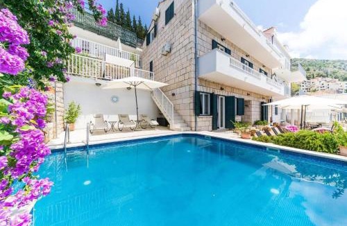 Dubrovnik Villa | Antique Pearl of Dubrovnik Villa,Panoramic&Sea view with Pool