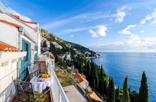 Dubrovnik Villa | Antique Pearl of Dubrovnik Villa,Panoramic&Sea view with Pool