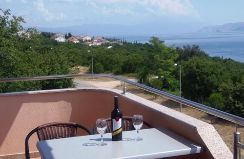 Dramalj Apartment | Apartment in Dramalj with Seaview, Balcony, Air condition, WIFI (4623-6)