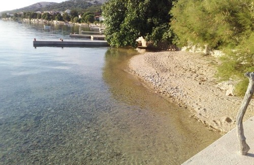 Stara Novalja Apartment | Apartment in Stara Novalja with Seaview, Loggia, Air condition, WIFI (133-4)