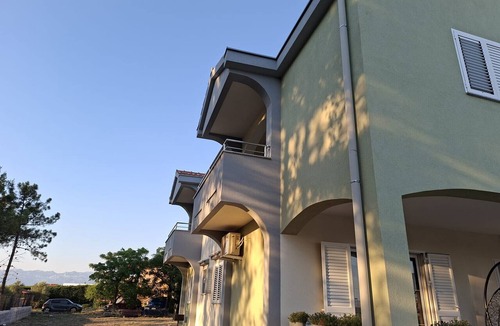 Vrsi Apartment | Apartment in Vrsi with Balcony, Air condition, WIFI (4494-2)