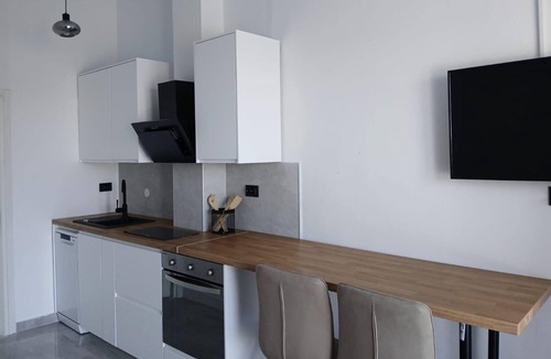 Ljubac Apartment | Apartment with Own swimming pool and a sea view