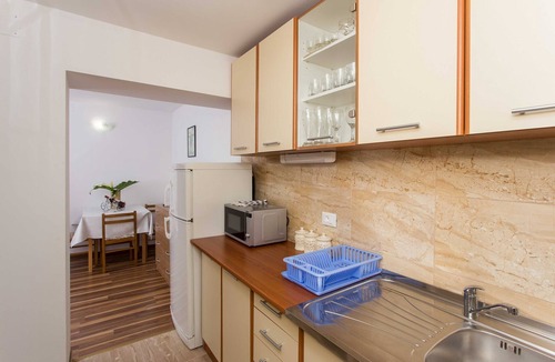 Mlini Apartment | Apartments Djurkovic - One-Bedroom Apartment with Shared Terrace and Sea View