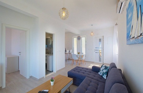 Brasina Apartment | Apartments Grljević - One Bedroom Apartment with Balcony and Sea View (A4)