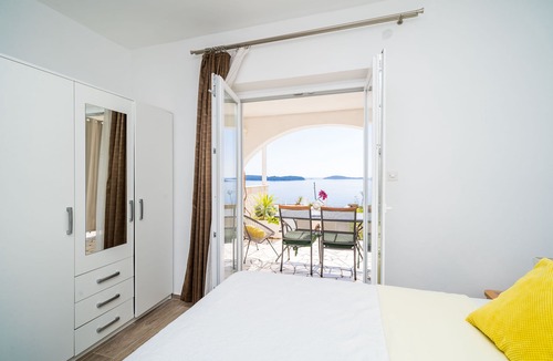 Zupa dubrovacka House | Apartments Sandito-Double Room with Terrace and Sea View