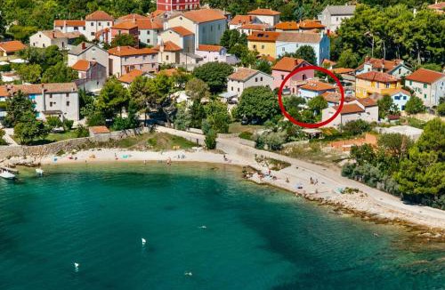 Nerezine House | Beach House EVITA with sea view